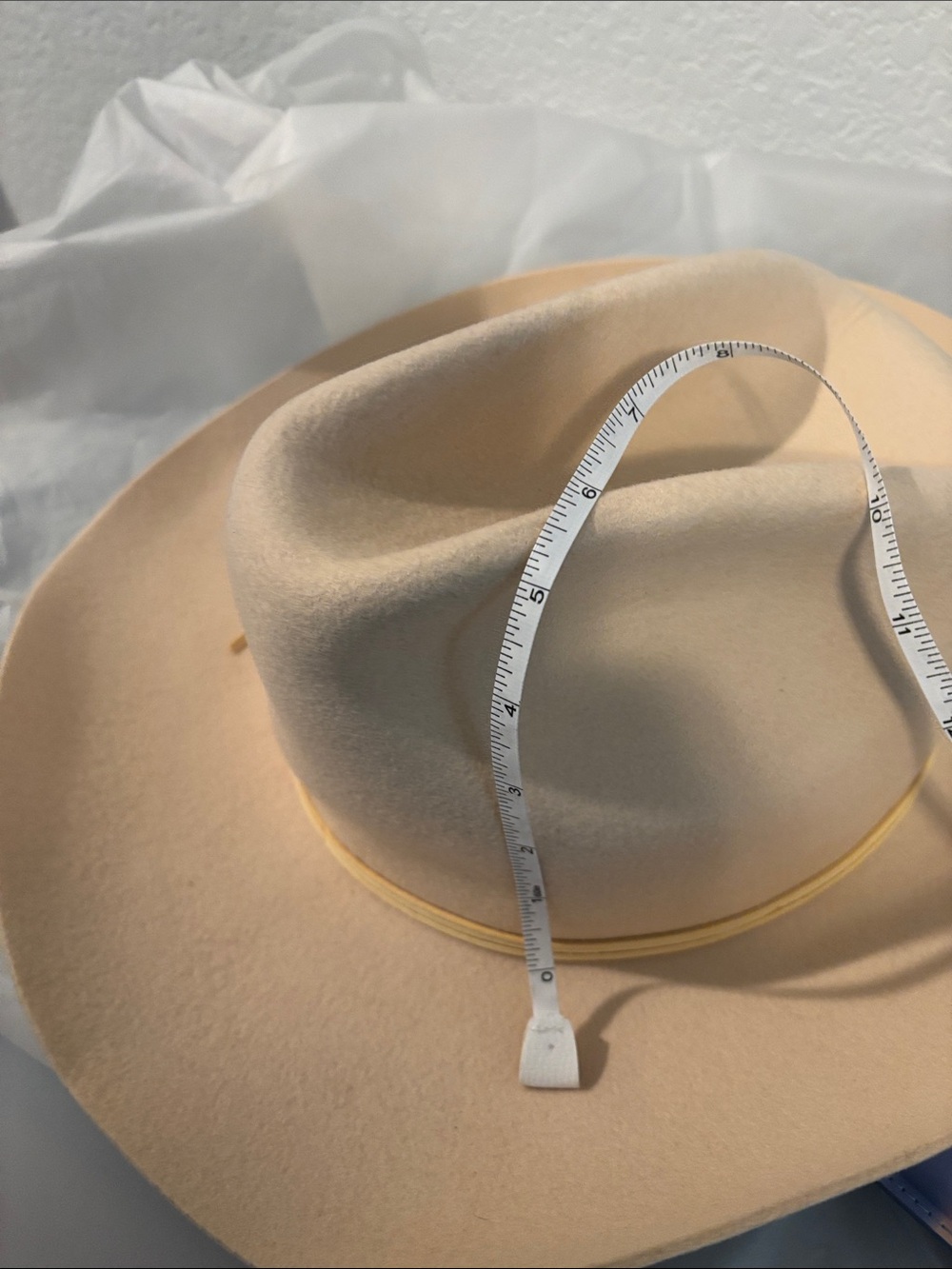 Lack Of Color Ivory Goldfinger Wide Brim 100% Wool Hat SZ XL Desert Boho NWT - Picture 11 of 13